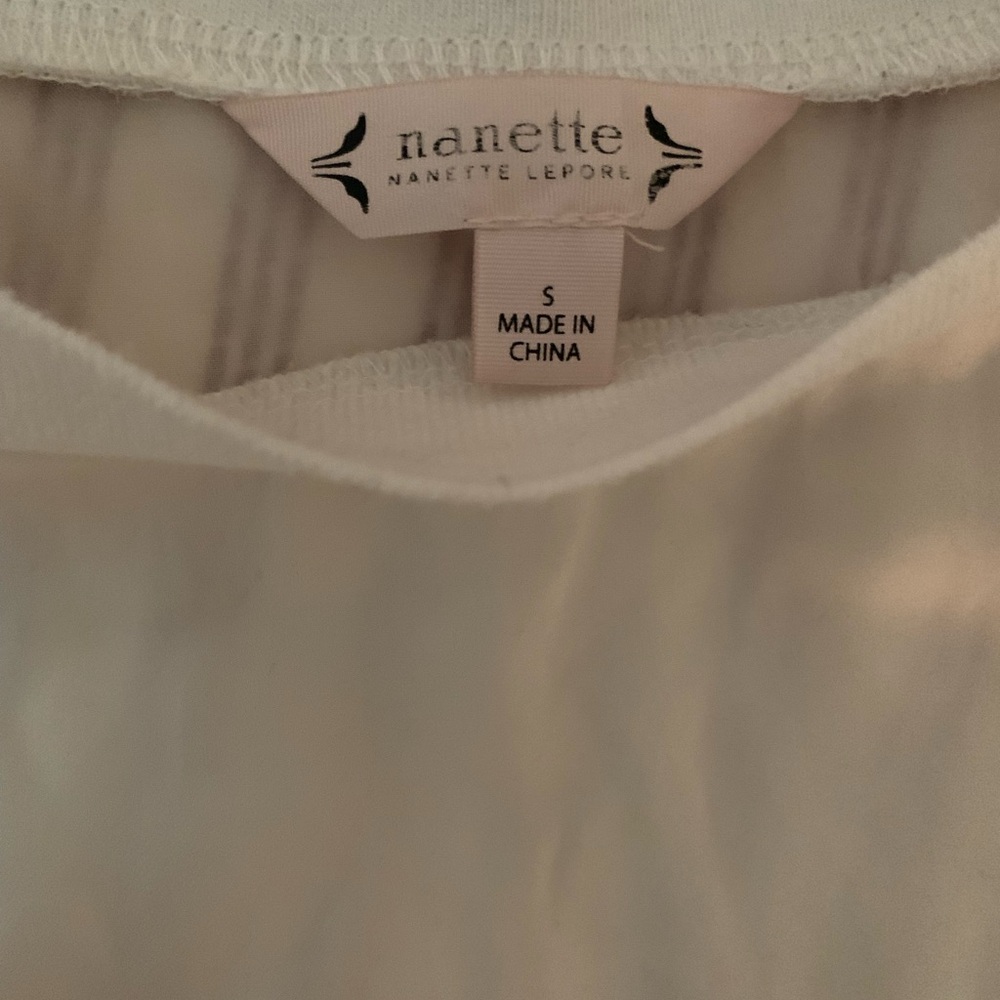 Nanette Lepore Cream Intimate Top